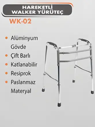 Hareketli Walker Yürüteç